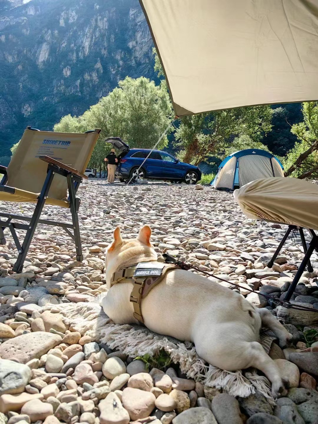 北京懷柔白河灣。受訪者供圖