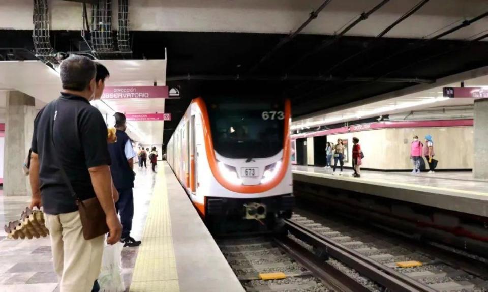 ?墨西哥城地鐵1號線。中國中車供圖。