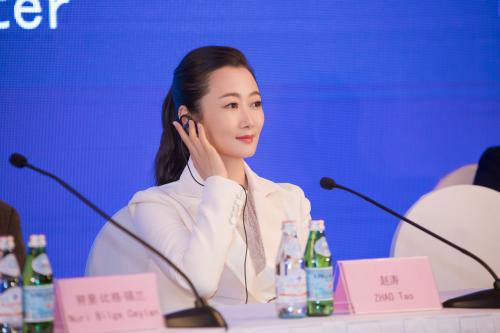 金爵獎評委趙濤期待女性導(dǎo)演作品。主辦方供圖