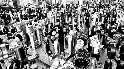 量子計算原型機(jī)“九章三號”實(shí)驗(yàn)裝置示意圖（部分）。圖片由中國科學(xué)技術(shù)大學(xué)提供