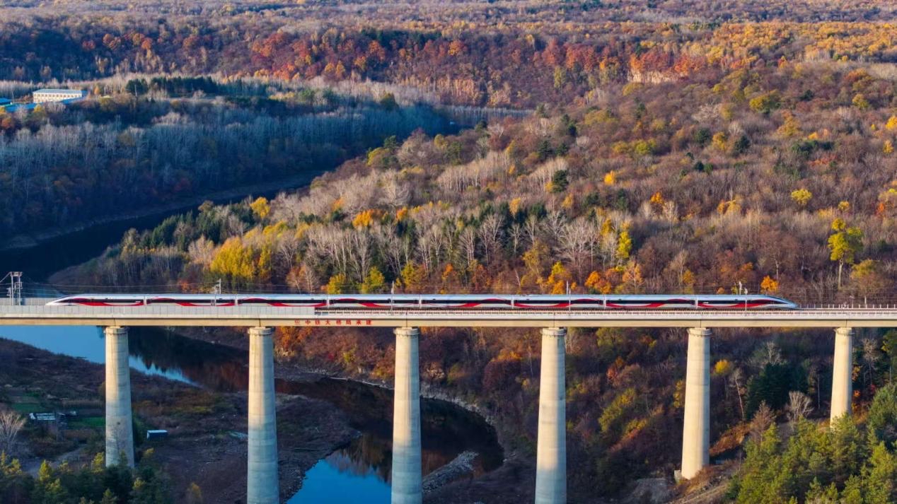 沈白高鐵正式開(kāi)通運(yùn)營(yíng)。受訪方供圖